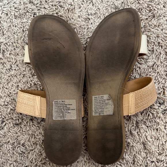 LC Lauren Conrad Women's Beige and Tan Sandals - Picture 2 of 4